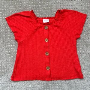 Euc Girl’s Zara top size 6